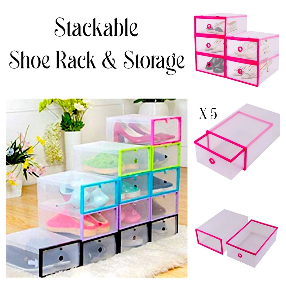 Modern Shoe Storage and Shoe Rack, NWT